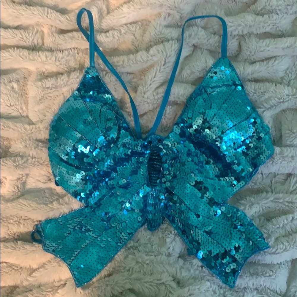 Sequin butterfly top